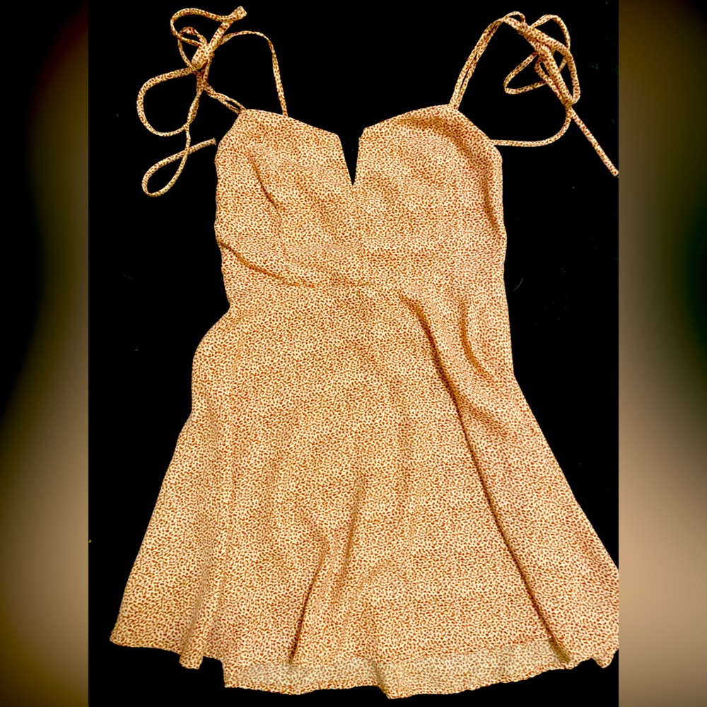 Audrey 3+1 flared minidress size small